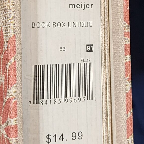 Bella Art in Motion Meijer Imax Corp Wood Unique Keepsake Safety Book Box - Picture 12 of 16